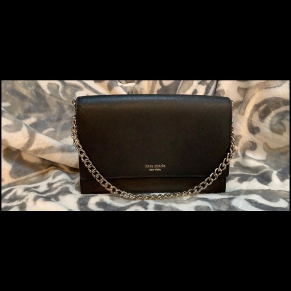 Kate Spade evening bag chain strap,long crossbody strap, brand